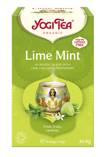 Herbata Limonka z miętą BIO (17 x 1,8g) 30,6g - Yogi Tea-3795