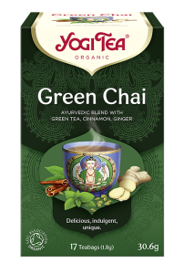 Herbata GREEN CHAI BIO (17 x 1,8g) 30,6g - Yogi Tea
