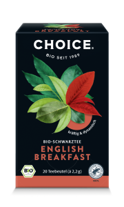 Herbata English Breakfast BIO (20x2,2g) 44g - Choice
