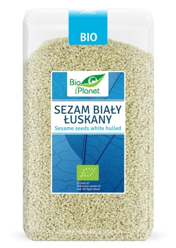 Sezam biały łuskany BIO 1kg - Bio Planet-3810