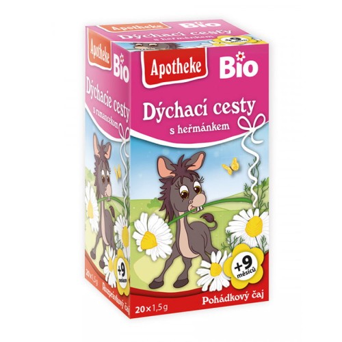 Herbatka dla dzieci *Prawoślaz - Rumianek* BIO 30g (20x1,5g) - Apotheke-3828