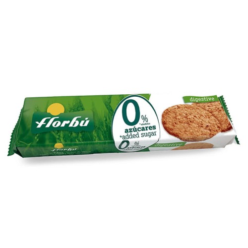 Ciastka pełnoziarniste bez dodatku cukru 160g - Florbu-3853