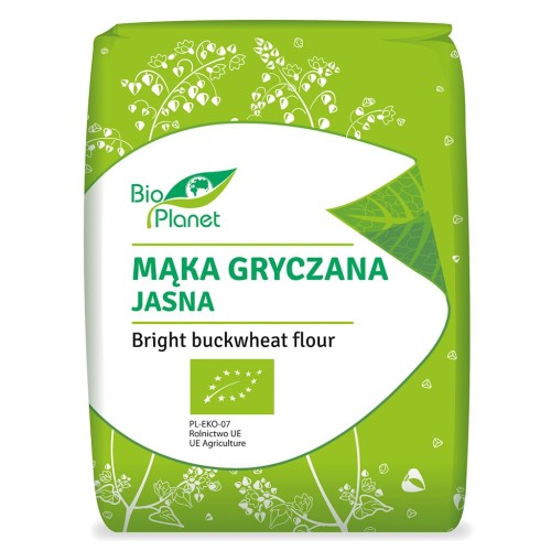 Mąka gryczana jasna BIO 1kg - Bio Planet
-3887