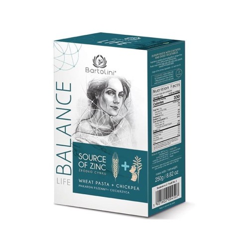 Makaron LIFE BALANCE Źródło cynku z pestkami dyni 250g - Bartolini-3889