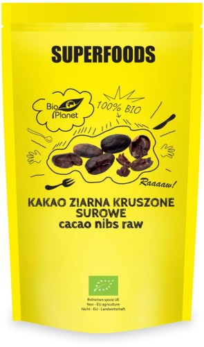 Kakao ziarna surowe kruszone BIO 250g - Bio Planet-3902