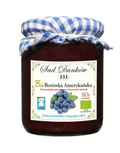 Borówka Amerykańska 80% BIO 260g - Sad Danków-3912