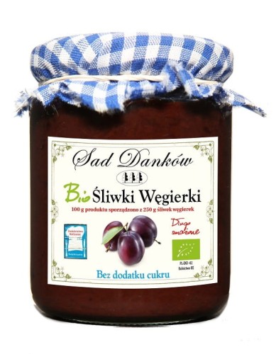 Śliwka Węgierka bez dodatku cukru BIO 270g - Sad Danków-3910