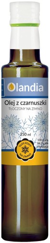 Olej z czarnuszki tłoczony na zimno 250ml - Olandia-3957
