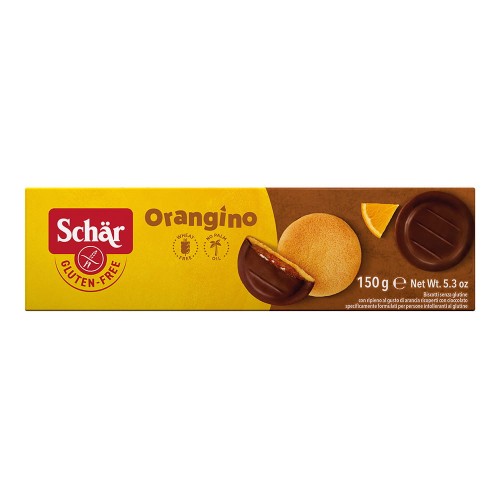 Biszkopty z galaretką Orangino bezglutenowe 150g - Schar-4020
