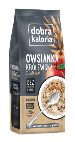 Owsianka królewska z jabłkami 320g - Dobra Kaloria -4053