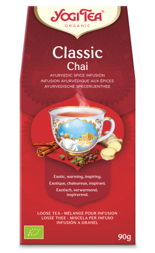 Klasyczny Ajurwedyjski Czaj (Classic Chai) BIO 90g - Yogi Tea-4071