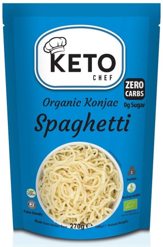 Makaron KETO *Konjac typu Noodle Spaghetti* bezglutenowy BIO 270g - Better Than Foods-4075