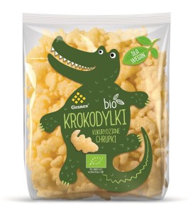Chrupki kukurydziane Krokodylki BIO 80g - Granex