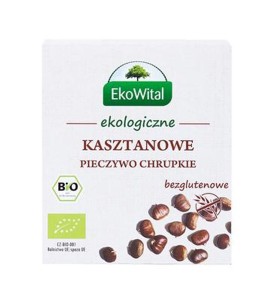 Pieczywo chrupkie kasztanowe BEZGL. BIO 100g - Ekowital