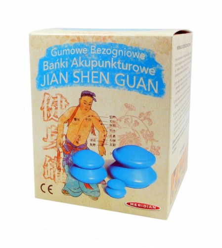 Bańki gumowe bezogniowe 4szt - MERIDIAN-4112