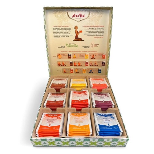 Zestaw herbat w pudełku prezentowym 45szt (9x5szt) - Yogi Tea-4119