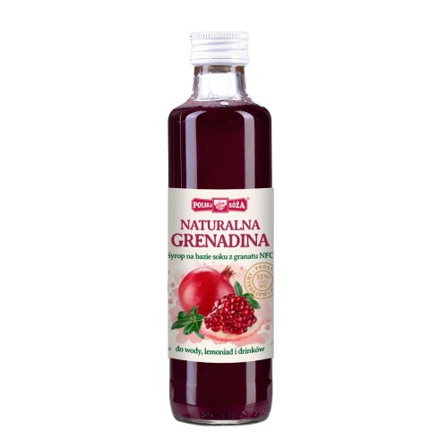 Syrop do drinków i koktajli Grenadina 250ml  - Polska Róża-4137