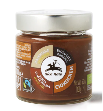 Krem orzechowo-czekoladowy Fair Trade BIO 180g – Alce Nero-4250