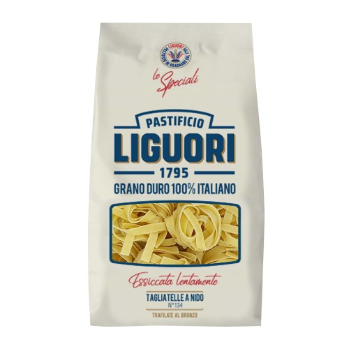 Makaron z semoliny IGP Tagliatelle 500g - Liguori -4258