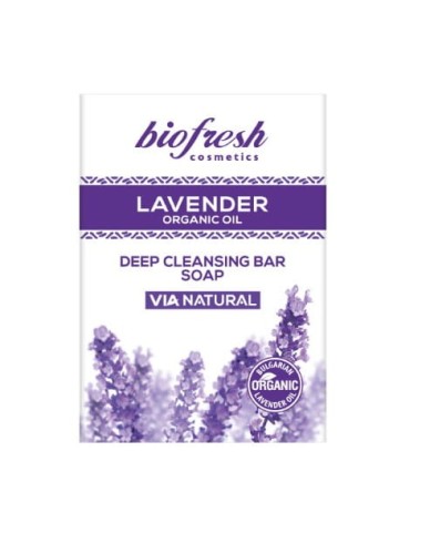 Mydło naturalne *Organiczna lawenda* 100Gg - BioFresh-4276