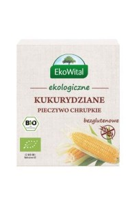 Pieczywo chrupkie kukurydziane bezglutenowe BIO 100g - Ekowital