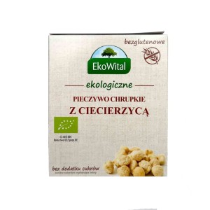 Pieczywo chrupkie z ciecierzycą bezglutenowe BIO 100g - Ekowital