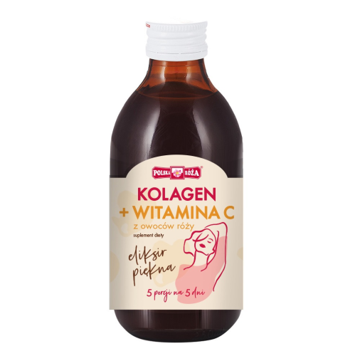 Eliksir Piękna *Kolagen + Witamina C z owoców róży* 250ml - Polska Róża-4316