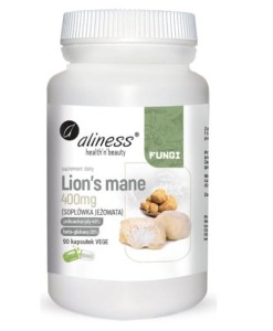 Soplówka Jeżowata Lion's Mane 400mg 90szt - Aliness