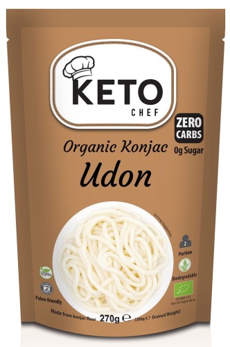 Makaron KETO *Konjac typu Noodle Udon* bezglutenowy BIO 270g – Better Than Foods-4355