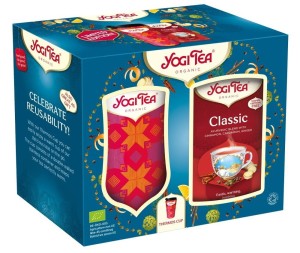 Zestaw prezentowy *Kubek termiczny z herbatą Classic* - YOGI TEA 