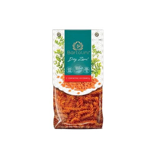 Makaron z czerwonej soczewicy Świderki 250g - Bartolini -4370