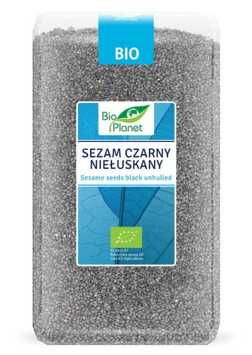 Sezam czarny niełuskany BIO 1kg - Bio Planet-4387