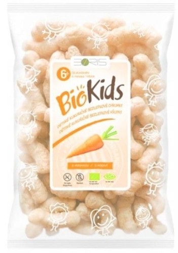 Chrupki kukurydziane z marchwią bezglutenowe BIO 55g - Bio Kids-4393