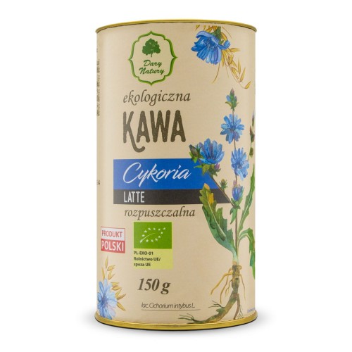 Kawa z korzeniem cykorii Latte BIO 150g - Dary Natury-4403