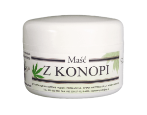 Maść z konopi na AZS, łuszczycę, 50ml – Farm Vix