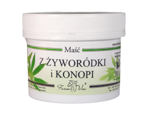 Maść z żyworódki i konopi 150ml – Farm-Vix