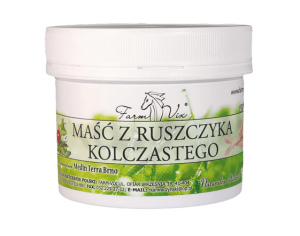 Maść zRuszczyka Kolczastego na obrzęki, uszczelnianie naczyń krwionośnych 150ml – Farm-Vix