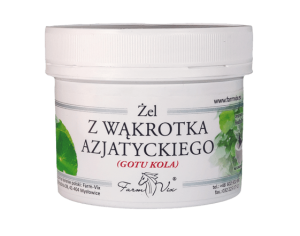 Żel z wąkrotka azjatyckiego Gotu Kola na blizny, trądzik 150ml - Farm Vix