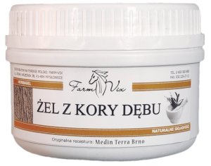 Żel z Kory Dębu na potliwość stóp, 350g - Farm Vix