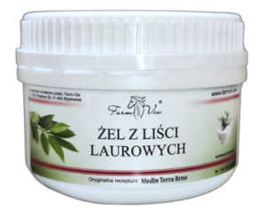 Żel z liści laurowych na zwichnięcia i skręcenia stawów 350g - Farm-Vix