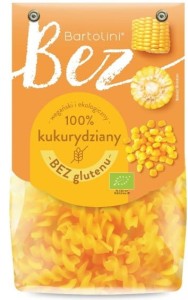 Makaron kukurydziany świderek bezglutenowy BIO 250g Bartolini