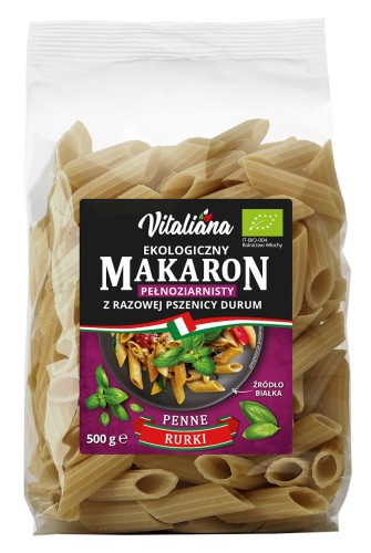 MAKARON (SEMOLINOWY RAZOWY) PENNE BIO 500 g - VITALIANA.jpg