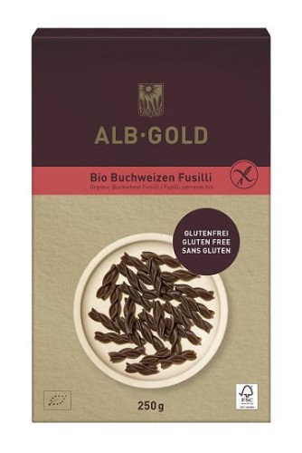 MAKARON (GRYCZANY) ŚWIDERKI BEZGLUTENOWY BIO 250 g - ALB GOLD (ALB NATUR).jpg