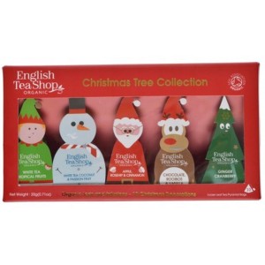 Zestaw herbatek świątecznych kolekcja zawieszek na choinkę (10X2g) BIO 20g ENGLISH TEA SHOP