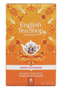 Herbatka ziołowa z imbirem, kurkumą i trawą cytrynową (20x1,75g) BIO 35g ENGLISH TEA SHOP