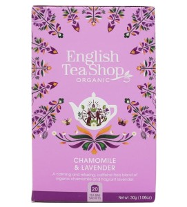 Herbatka ziołowa z rumiankiem i lawendą (20x1,5g) BIO 30g ENGLISH TEA SHOP