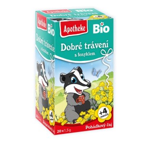 Herbatka dla dzieci bajkowa na trawienie KOPER (20x1,5g) 30g - Apotheke