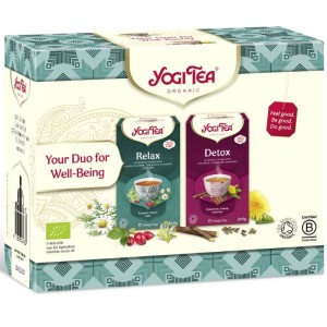 Zestaw herbat Detox & Relax  61,2g BIO Yogi  Tea