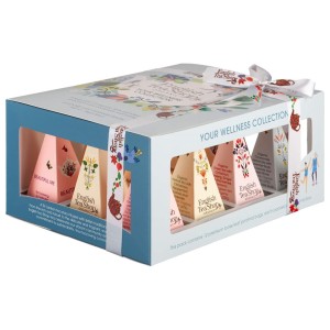Zestaw herbat WELNESS piramidki 12x2g BIO - English Tea Shop