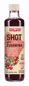 Shot ŻURAWINA 250ml - Polska Róża